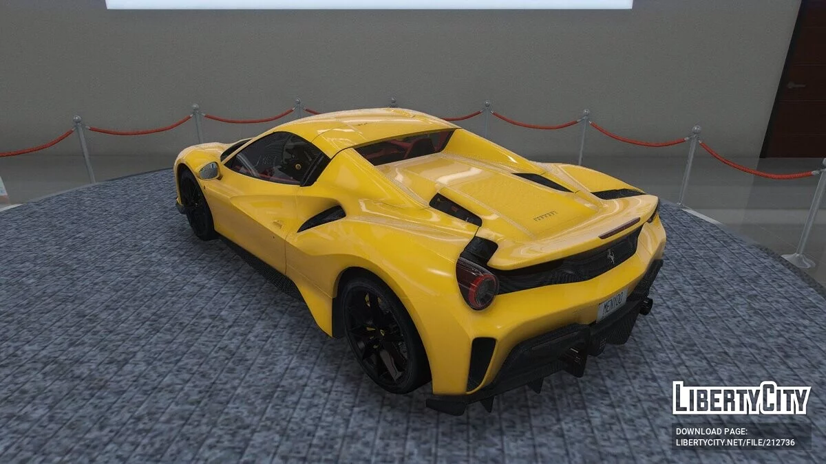 Ferrari Pista 488 Spider / GTA 5