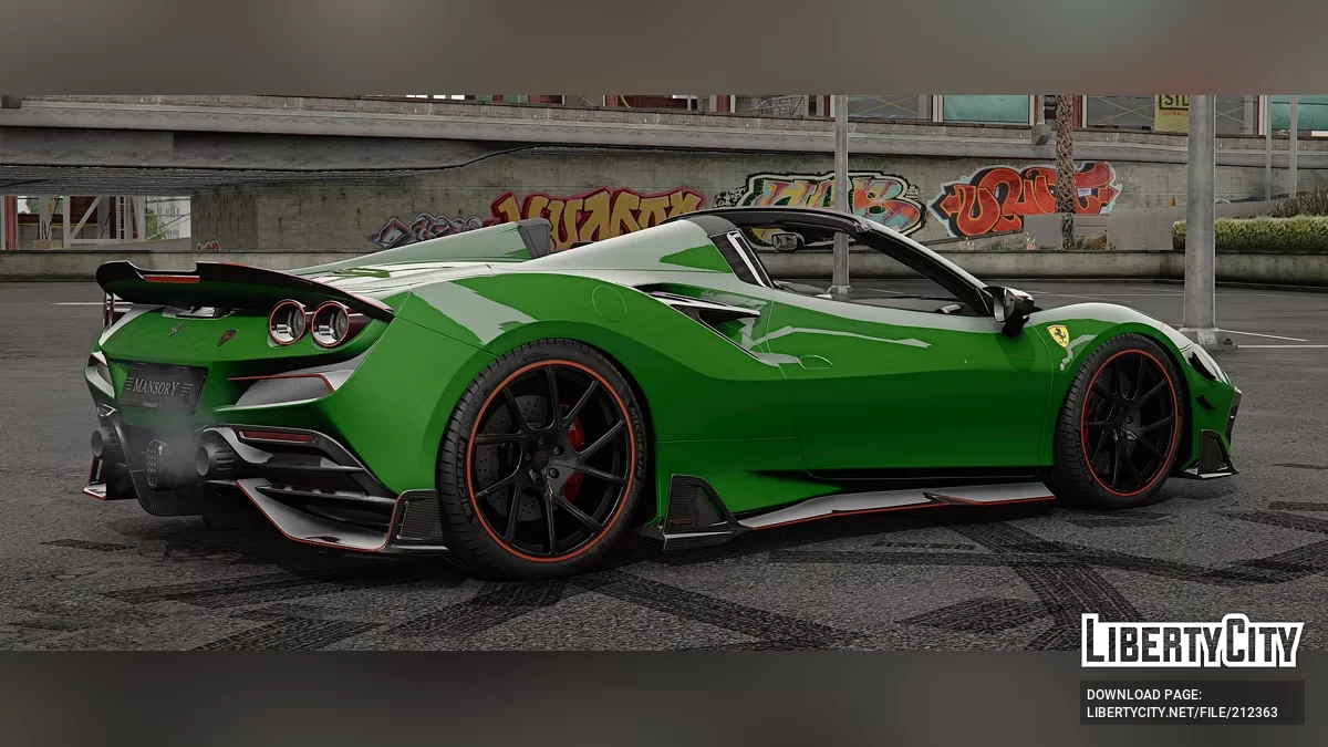 Mansory Ferrari F8 2022 / GTA 5