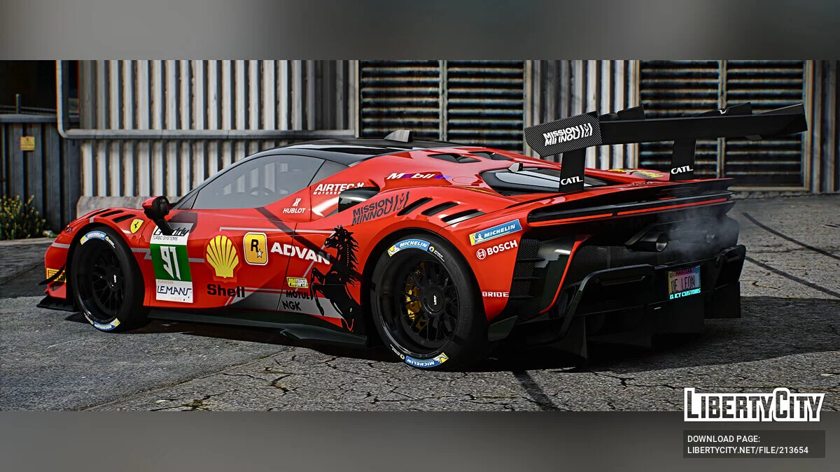 Ferrari SF90 XX Stradale GTE Concept / GTA 5