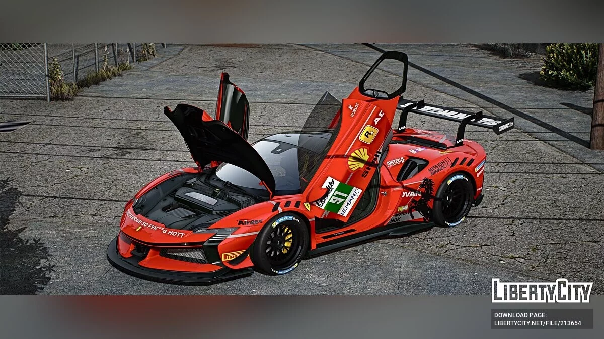 Ferrari SF90 XX Stradale GTE Concept / GTA 5