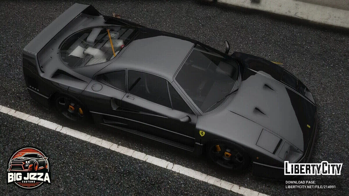 Ferrari F40 v1.0 / GTA 5