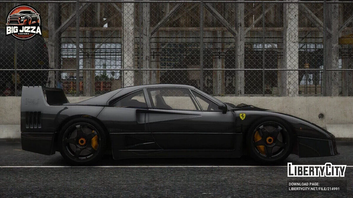 Ferrari F40 v1.0 / GTA 5