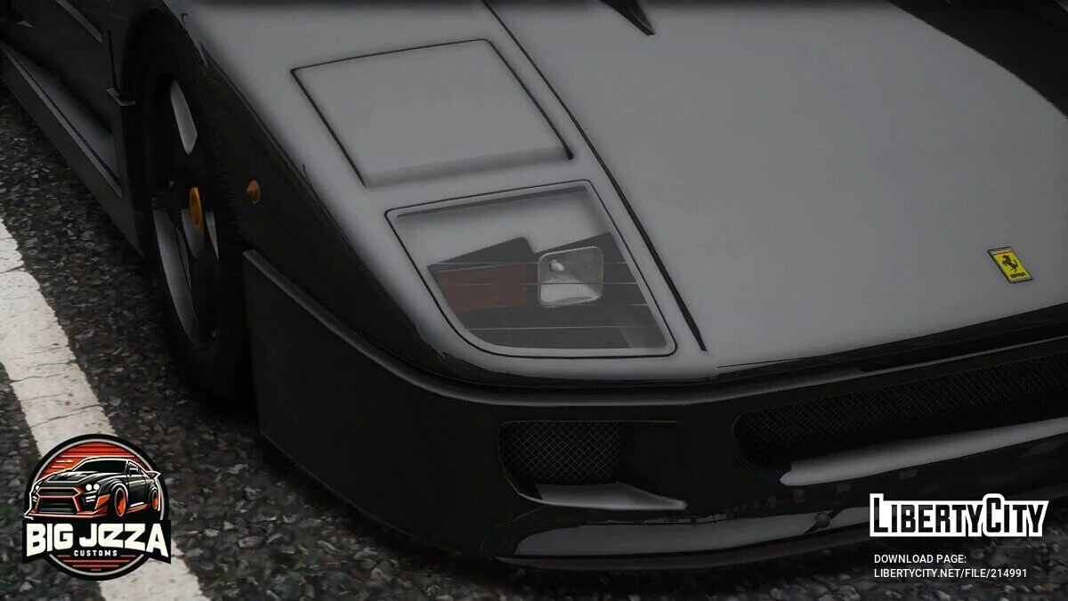 Ferrari F40 v1.0 / GTA 5