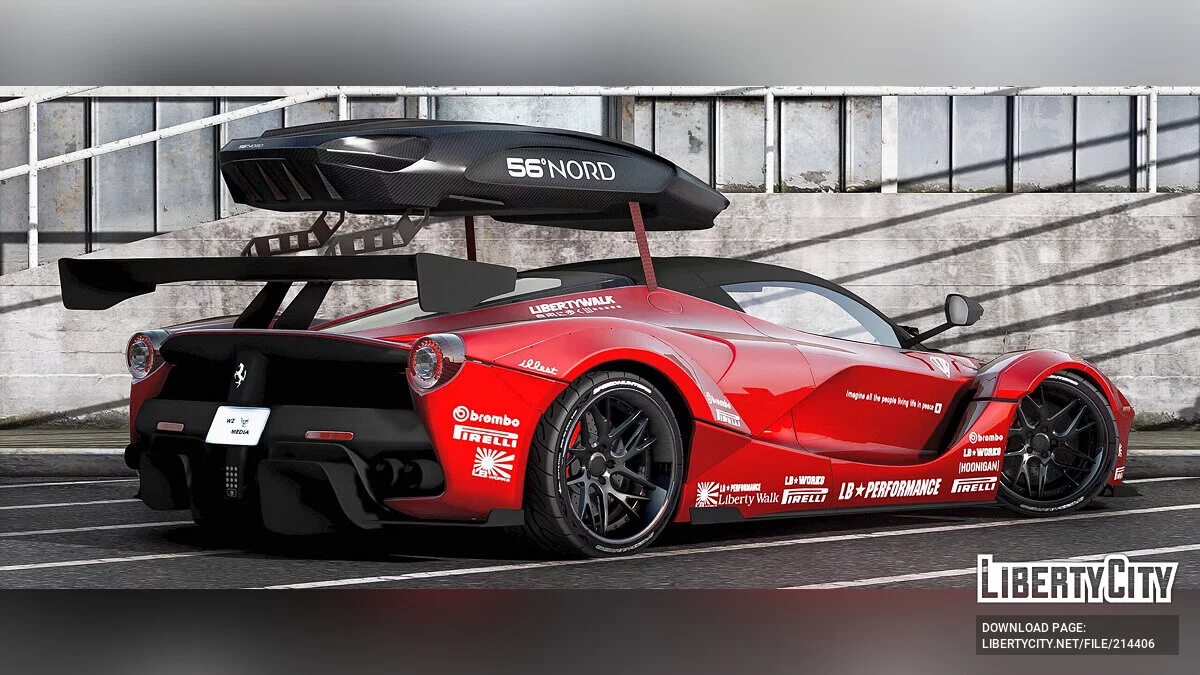 Ferrari LaFerrari Aperta Liberty Walk / GTA 5