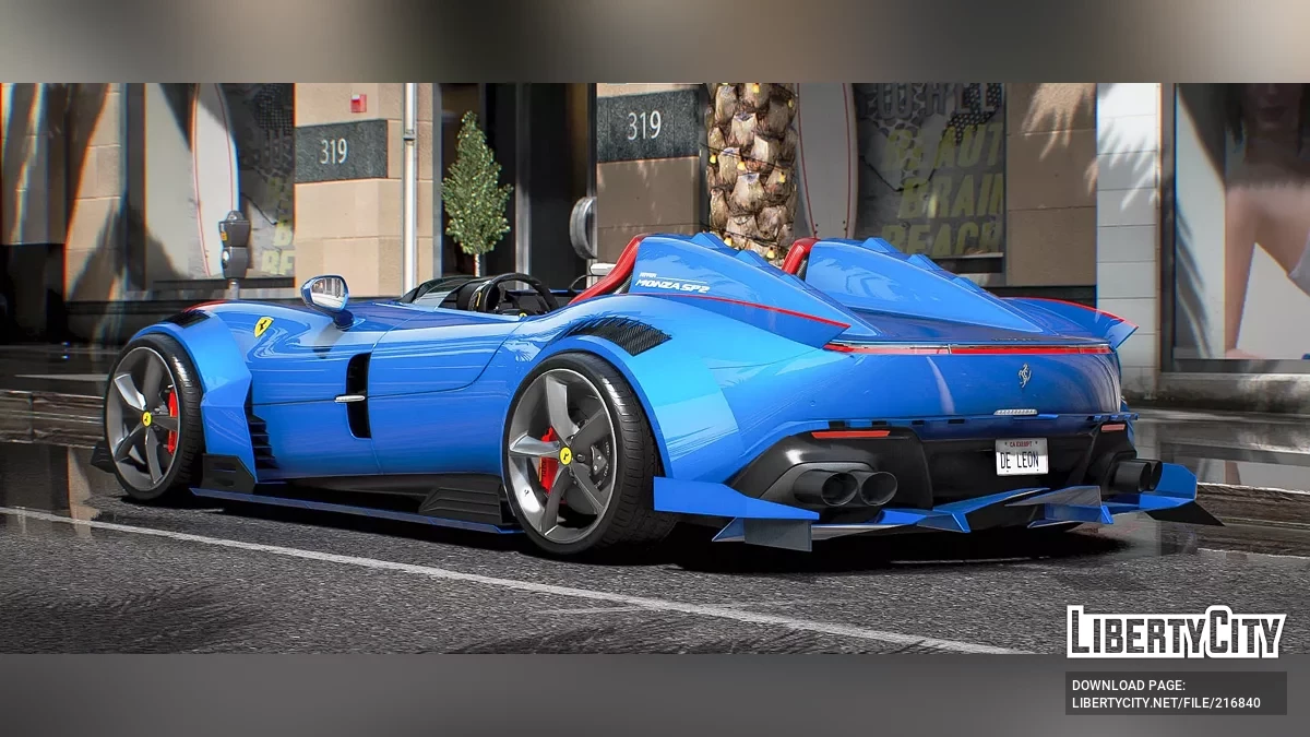 法拉利 Monza 宽体定制 / GTA 5