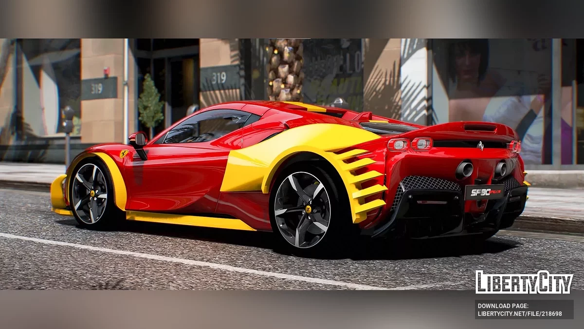 Kit carrosserie Ferrari SF90 Spider Customs / GTA 5