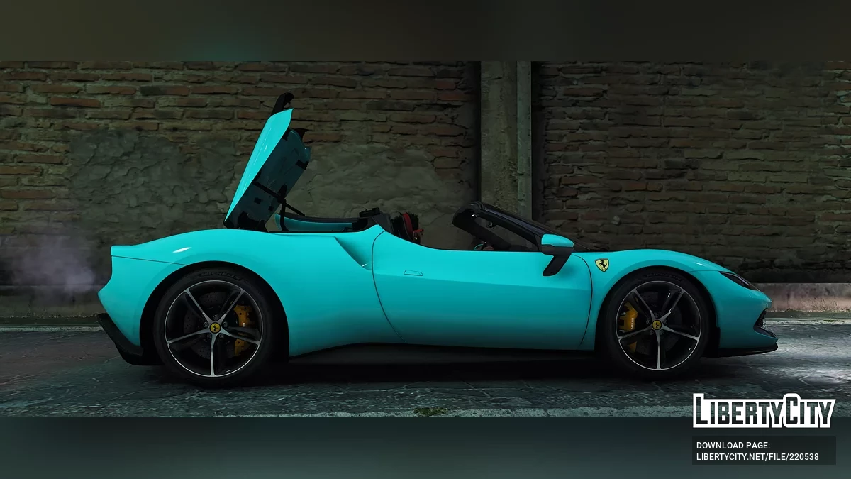 2023 Ferrari 296 GTS Spider / GTA 5