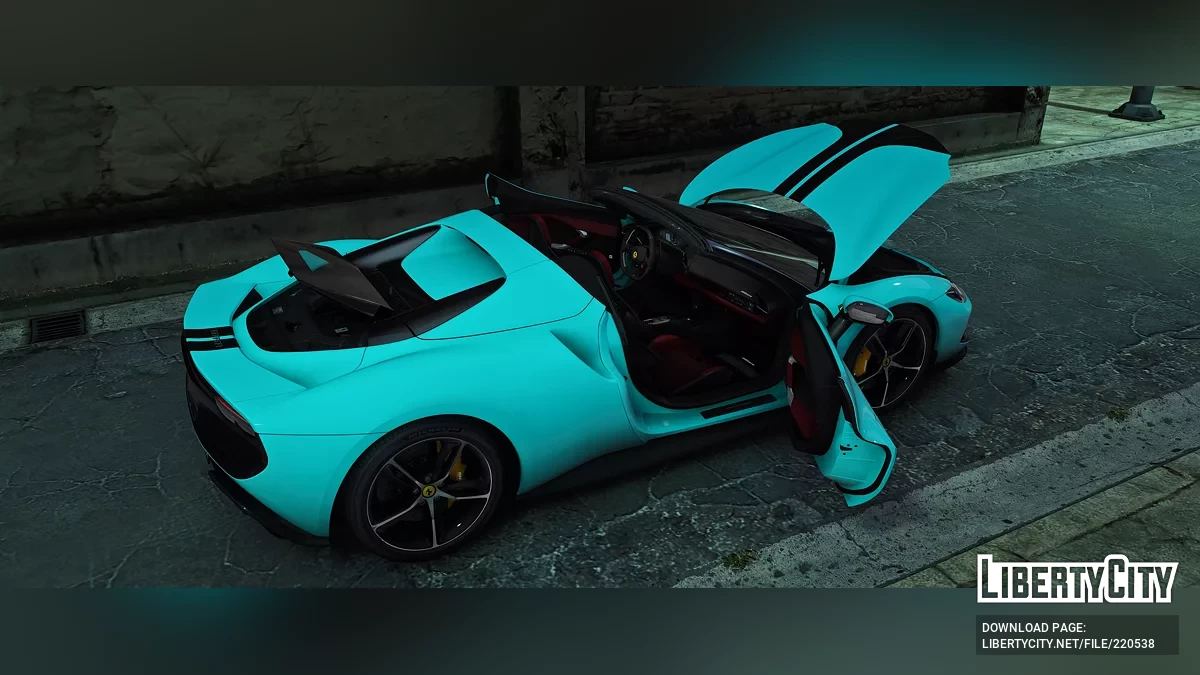 2023 Ferrari 296 GTS Spider / GTA 5