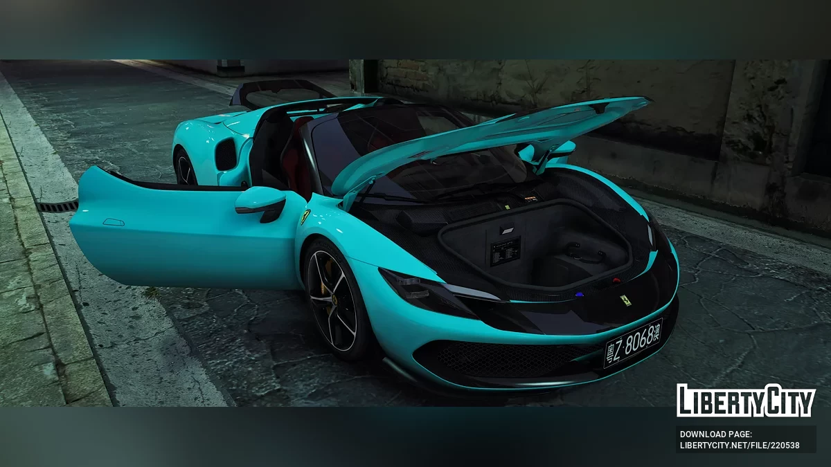 2023 Ferrari 296 GTS Spider / GTA 5