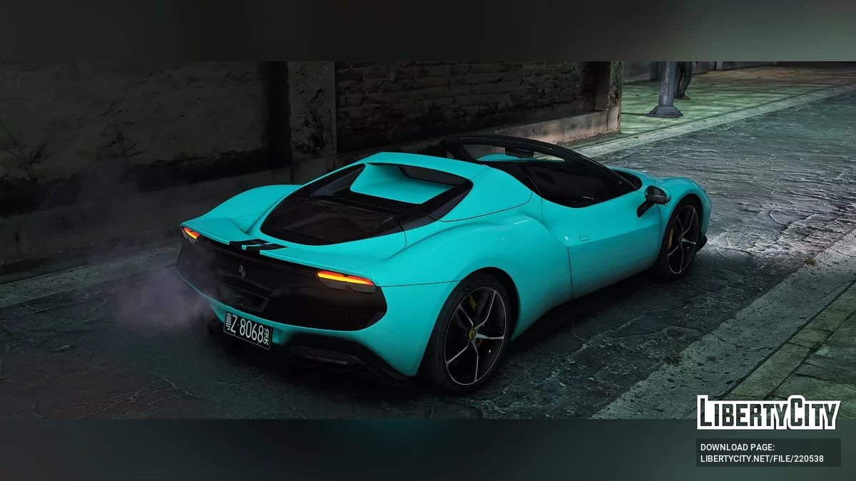 2023 Ferrari 296 GTS Spider / GTA 5