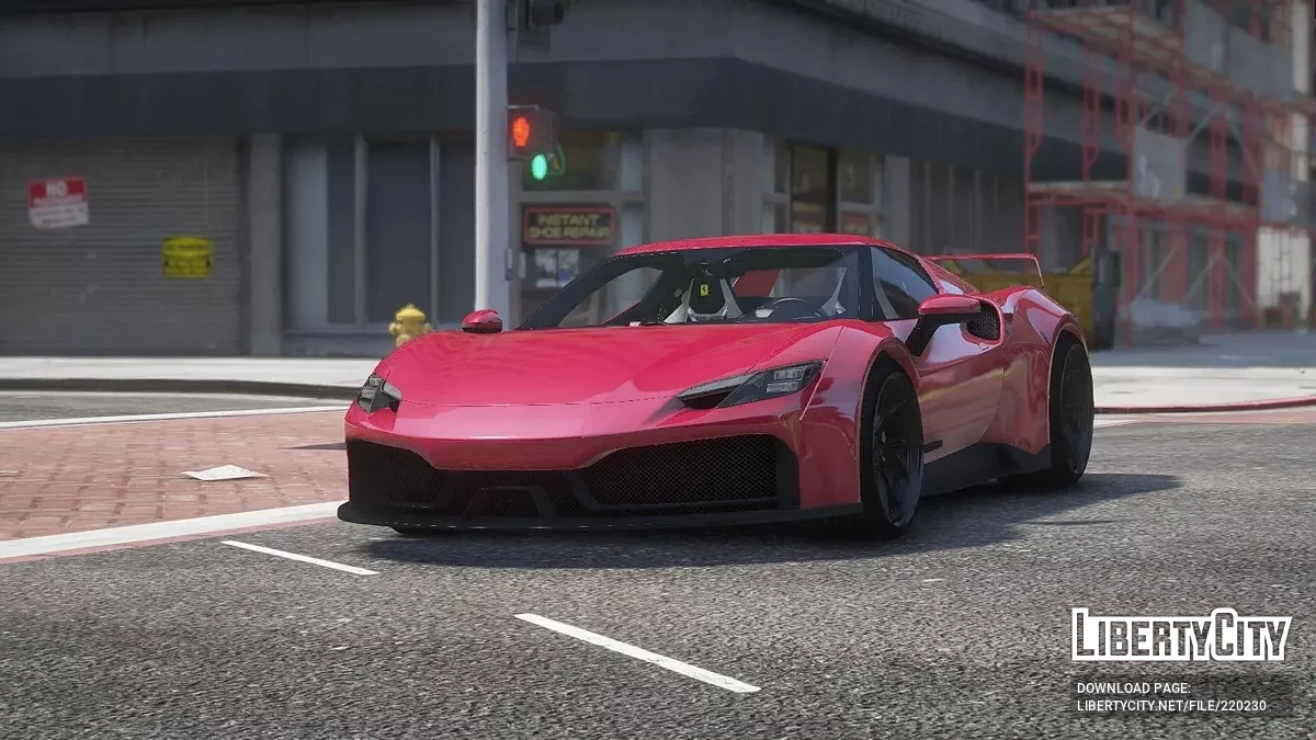 Ferrari 296 Widebody v1.0 / GTA 5