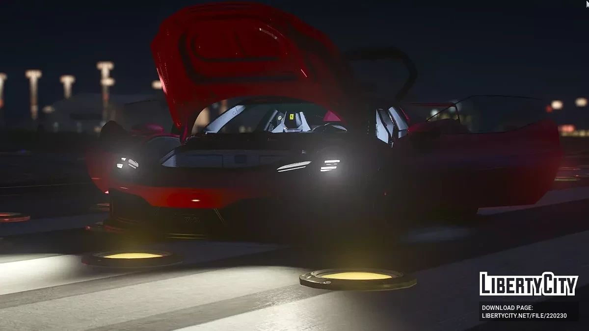 Ferrari 296 Widebody v1.0 / GTA 5