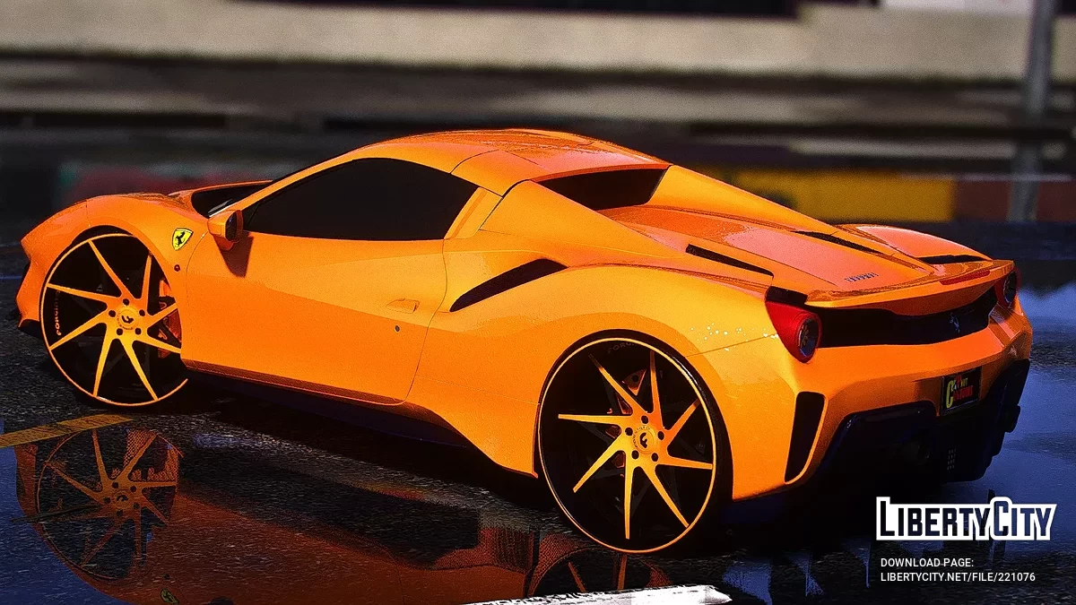 Ferrari 488 Pista on Forgiatos / جي تي أي 5