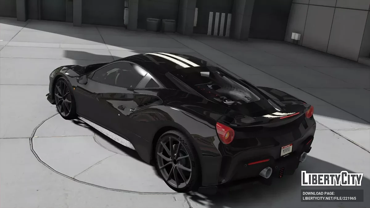 Ferrari 488 Pista Debadged / GTA 5