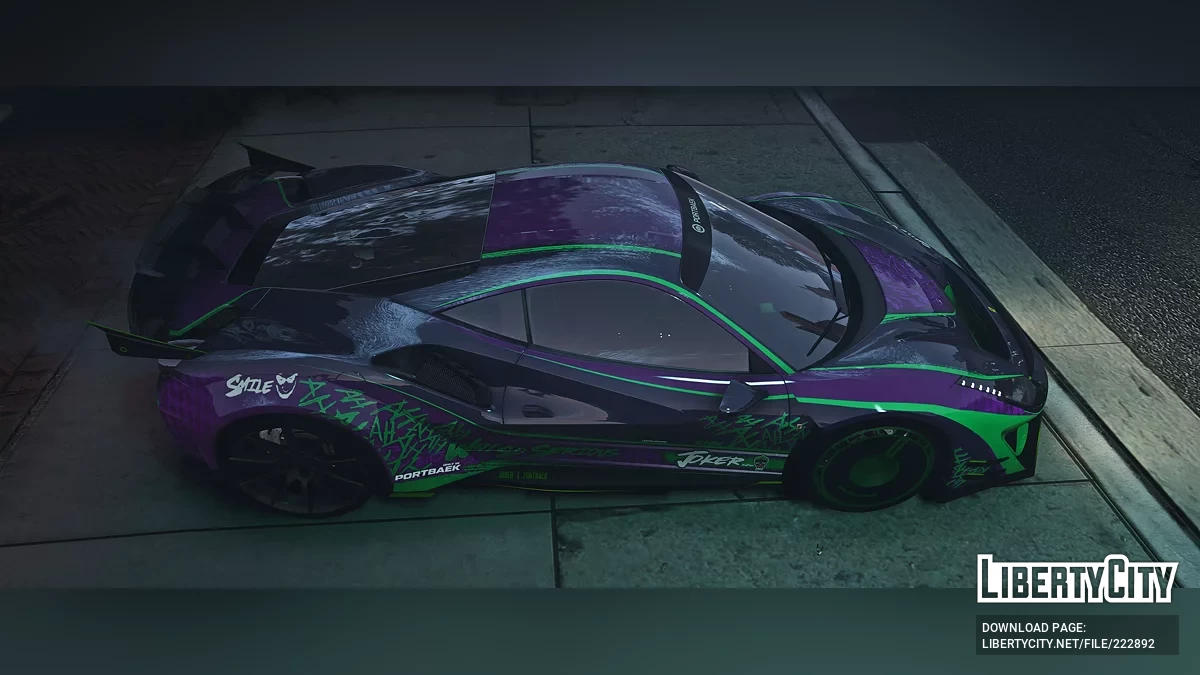 Ferrari 488 Pista Joker / GTA 5