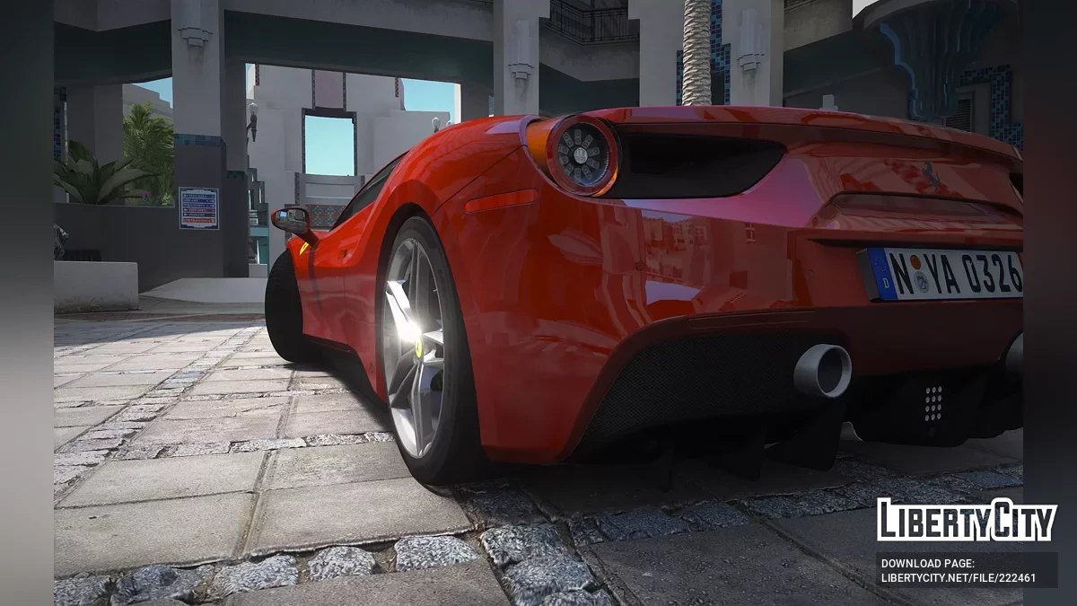 Ferrari 488GTB 2015 v1.0 / GTA 5