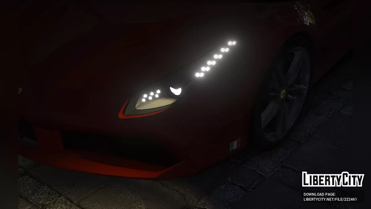 Ferrari 488GTB 2015 v1.0 / GTA 5