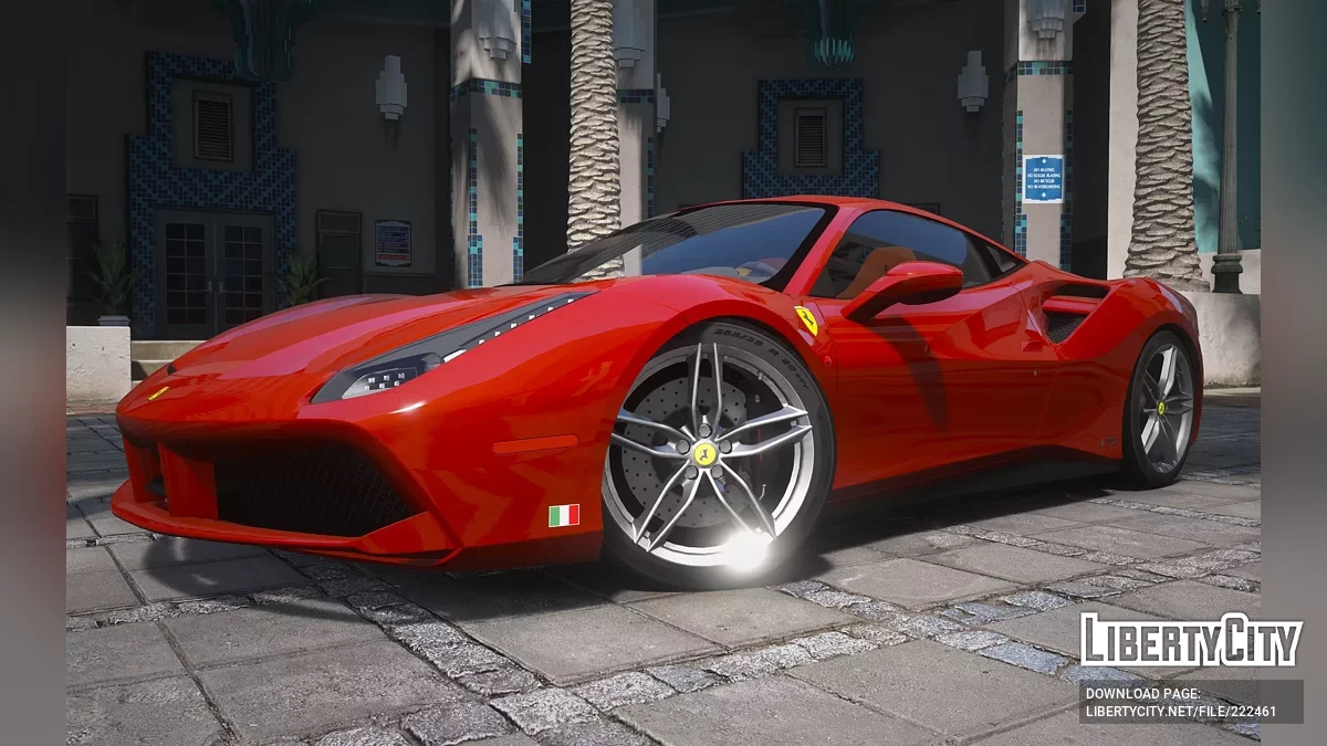 Ferrari 488GTB 2015 v1.0 / GTA 5