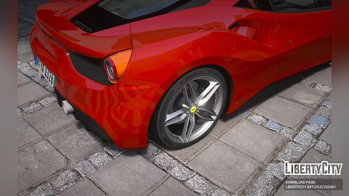 Ferrari 488GTB 2015 v1.0 / GTA 5