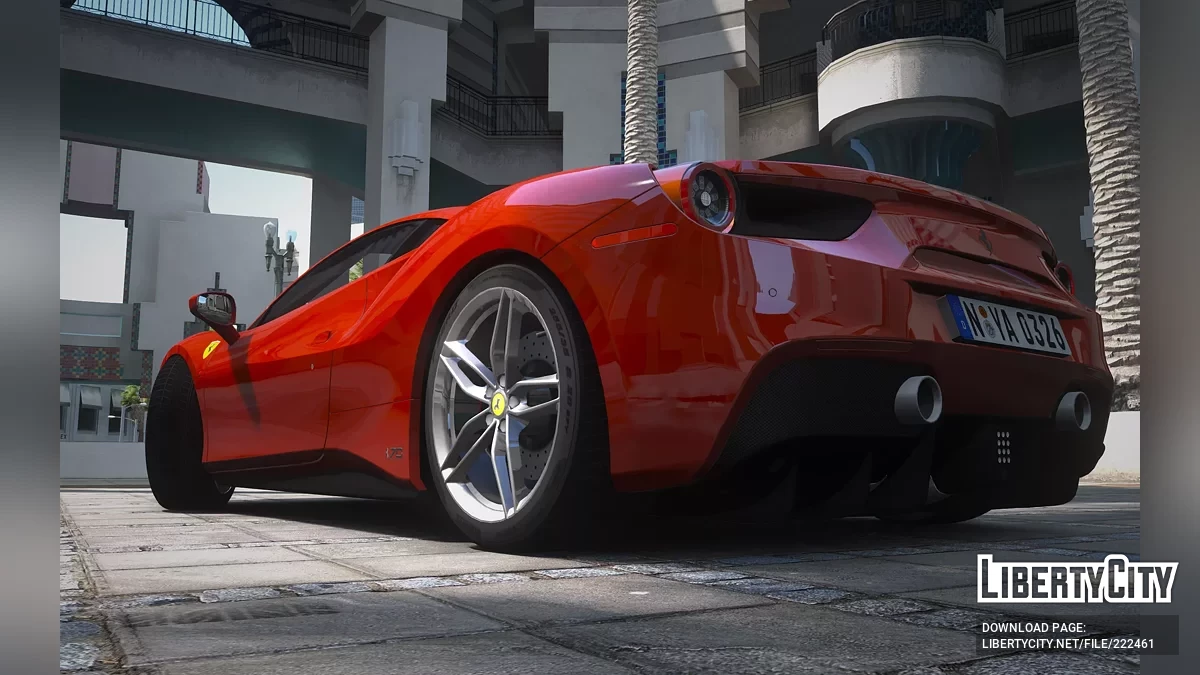 Ferrari 488GTB 2015 v1.0 / GTA 5