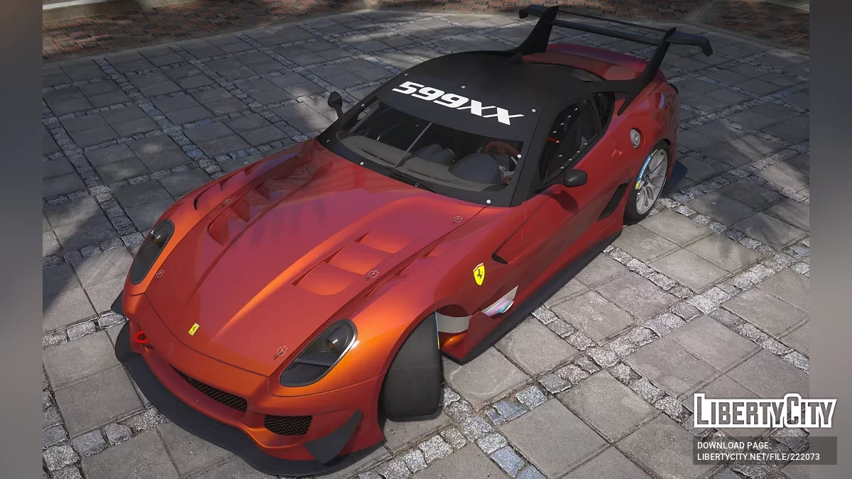 Ferrari 599 XXEvoluzione 2011 v2.0 / GTA 5