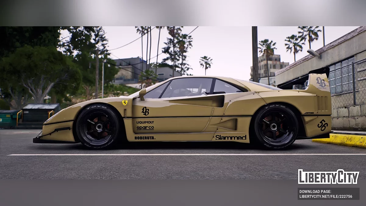 Ferrari F40 Liberty Walk / GTA 5