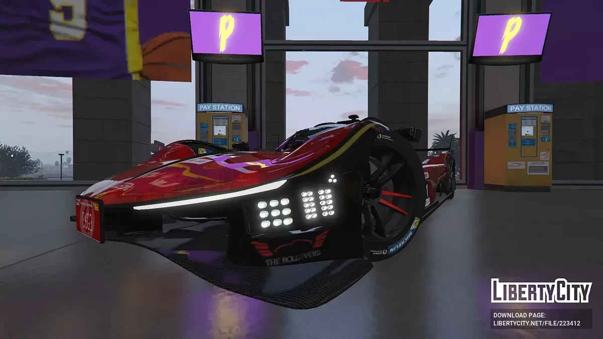 Ferrari 499P Le Mans Hypercar [Add-on | Livery] 1.0 / GTA 5
