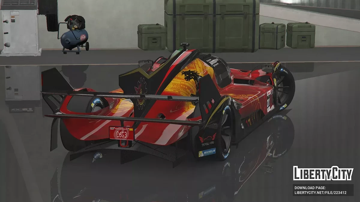 Ferrari 499P Le Mans Hypercar [Add-on | Livery] 1.0 / GTA 5