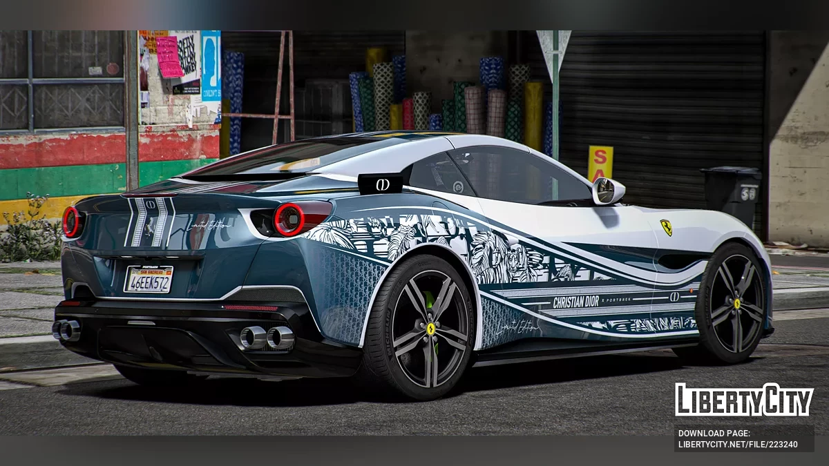 Ferrari Portofino Dior Custom / GTA 5