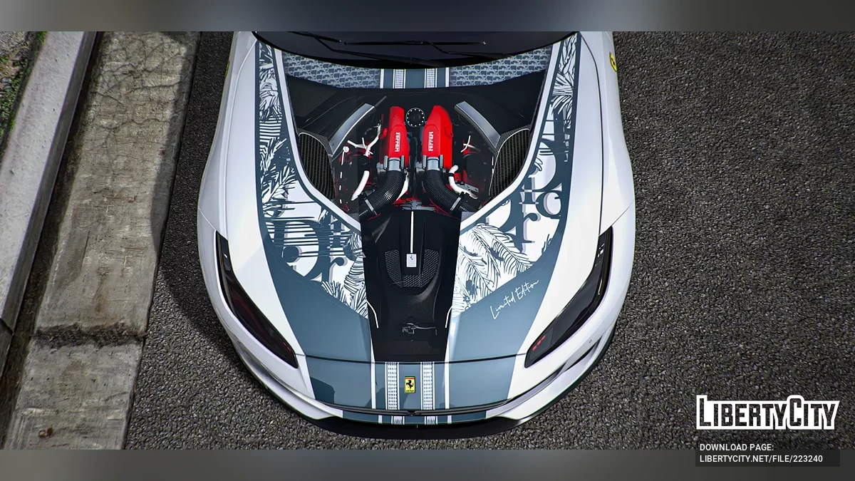 Ferrari Portofino Dior Custom / GTA 5