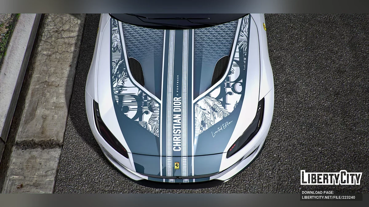 Ferrari Portofino Dior Custom / GTA 5