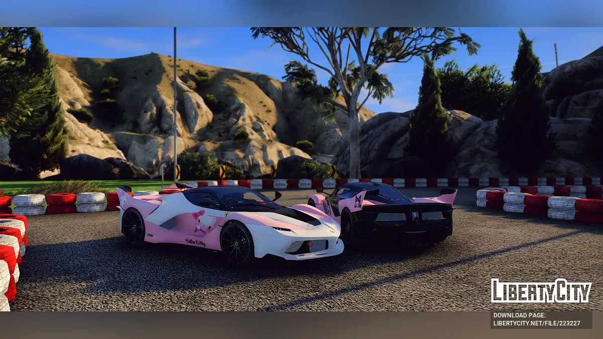Hello Kitty Ferrari / GTA 5