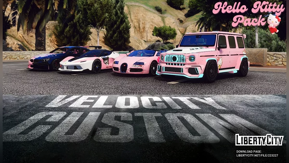 Hello Kitty Ferrari / GTA 5