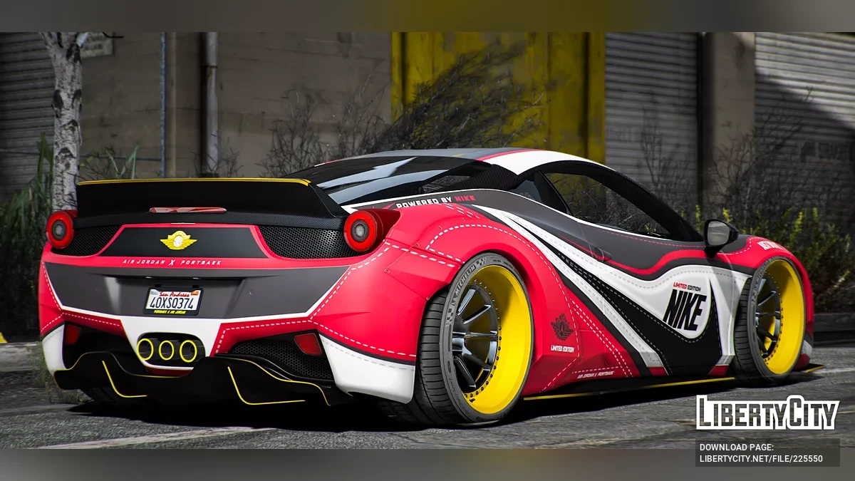 Ferrari 458 Air Jordan 1 / GTA 5
