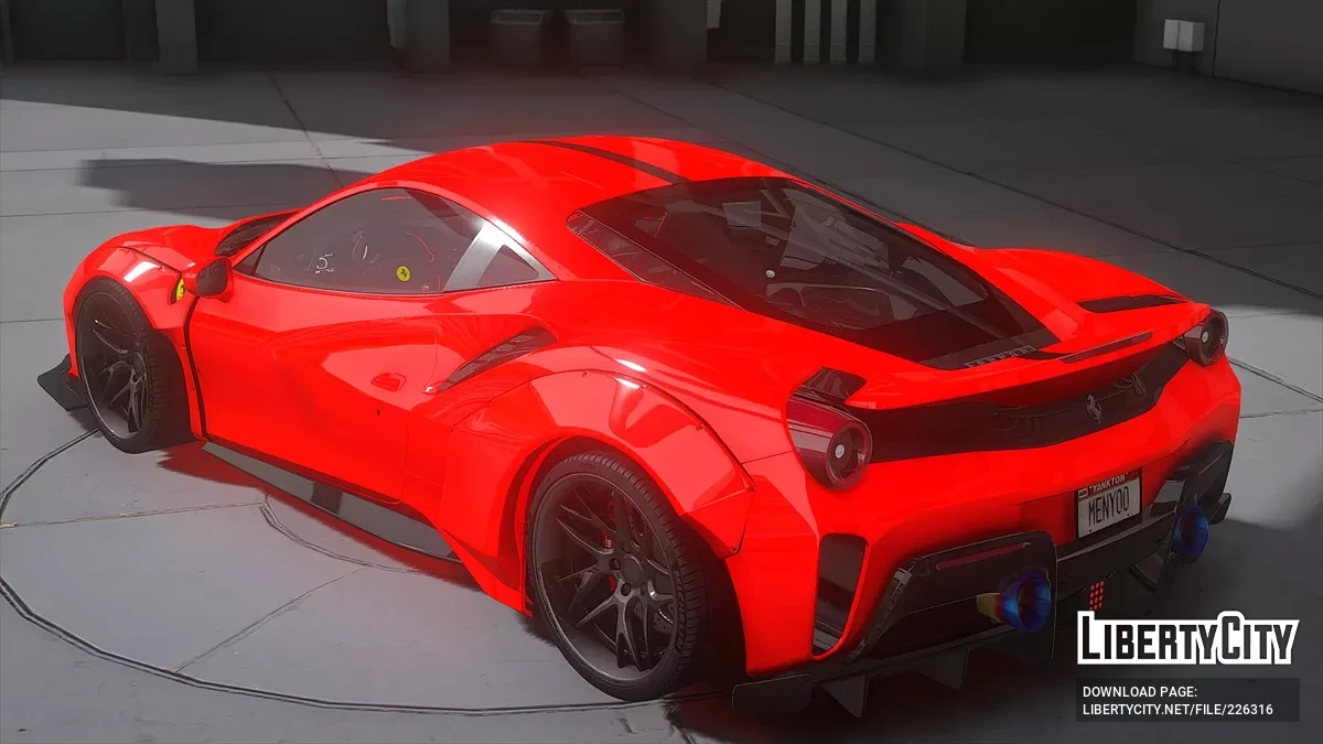 فيراري 488 بيستا 2020 / جي تي أي 5