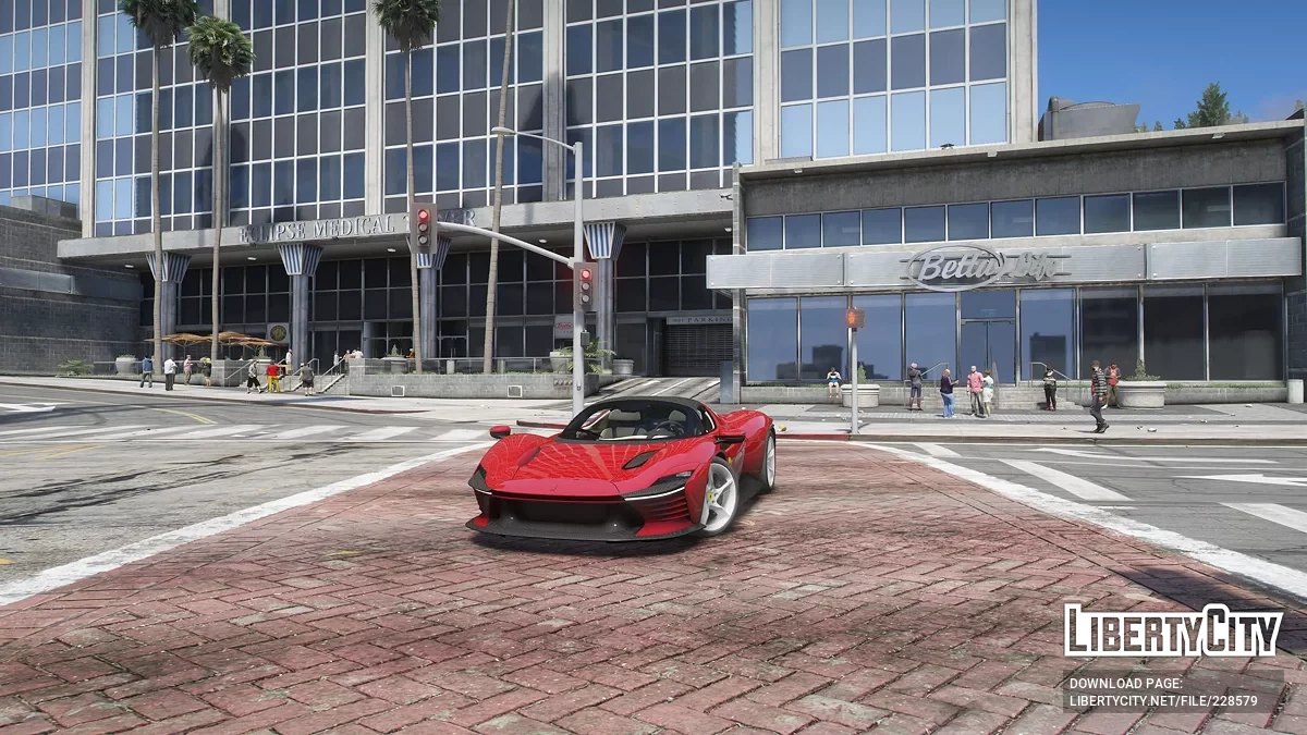 Ferrari Daytona SP3 v1.0 / GTA 5
