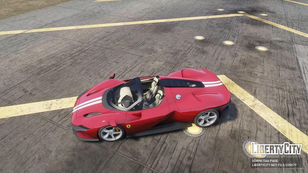 Ferrari Daytona SP3 v1.0 / GTA 5