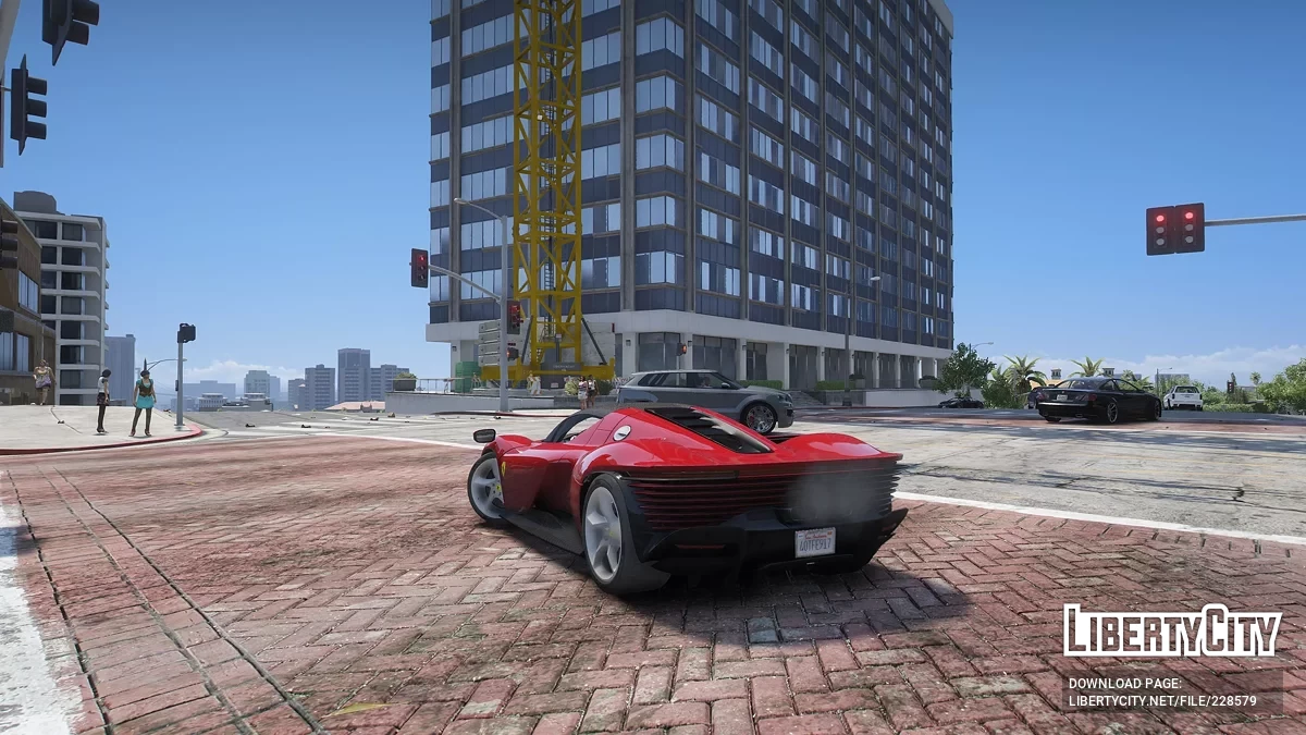Ferrari Daytona SP3 v1.0 / GTA 5