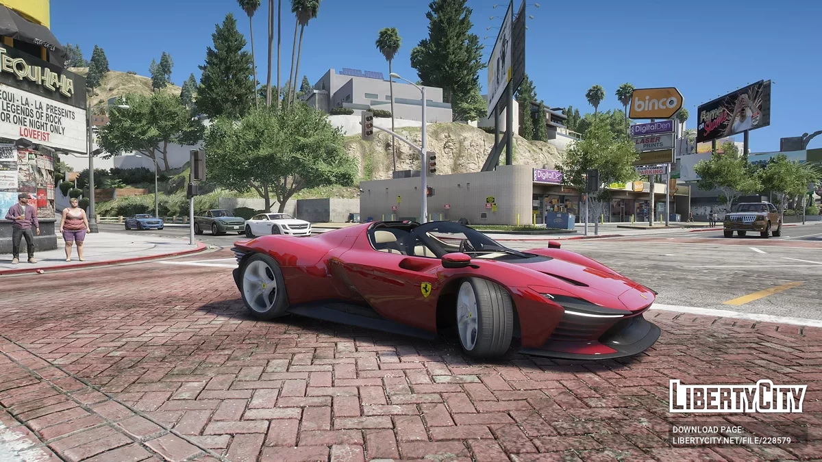Ferrari Daytona SP3 v1.0 / GTA 5
