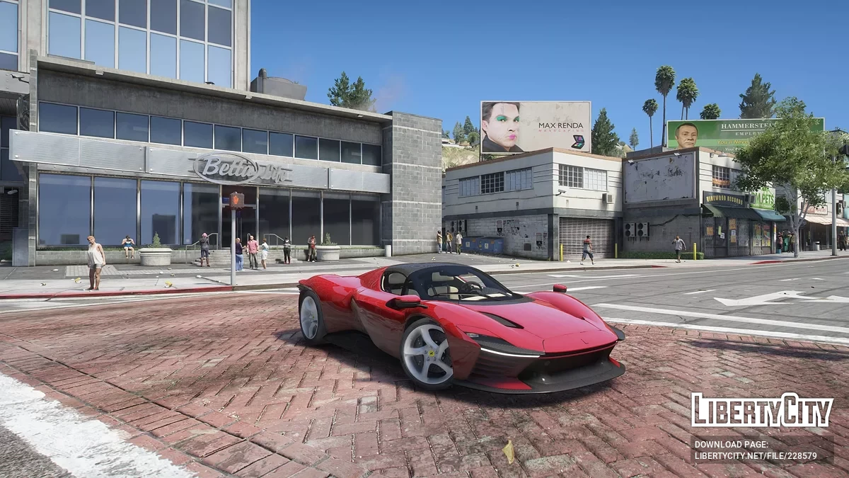 Ferrari Daytona SP3 v1.0 / GTA 5