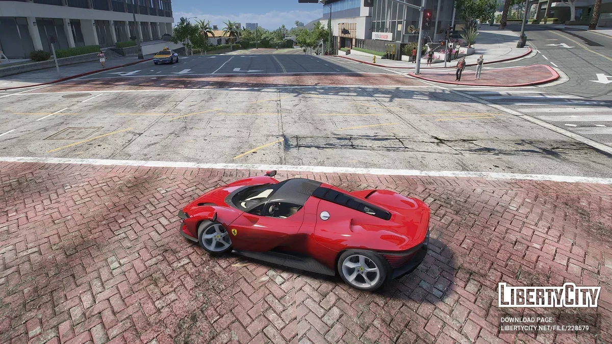 Ferrari Daytona SP3 v1.0 / GTA 5