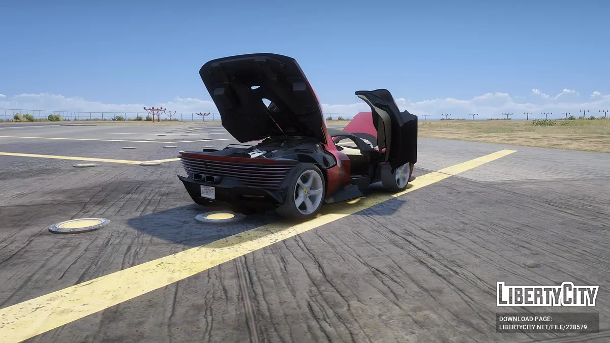 Ferrari Daytona SP3 v1.0 / GTA 5