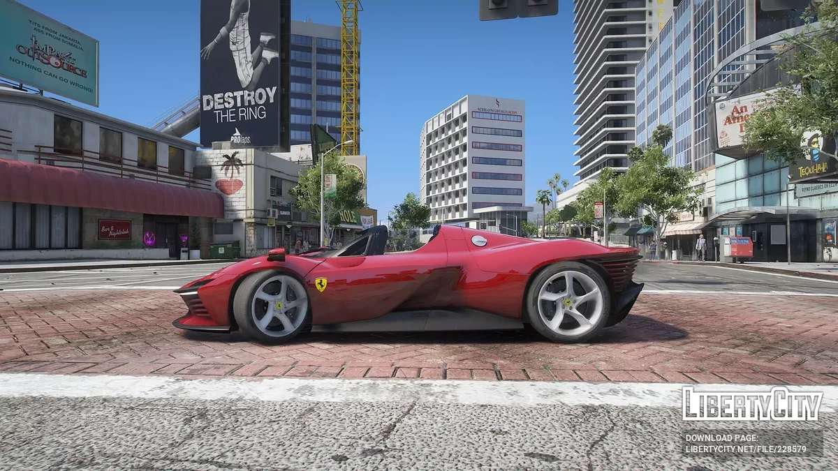 Ferrari Daytona SP3 v1.0 / GTA 5