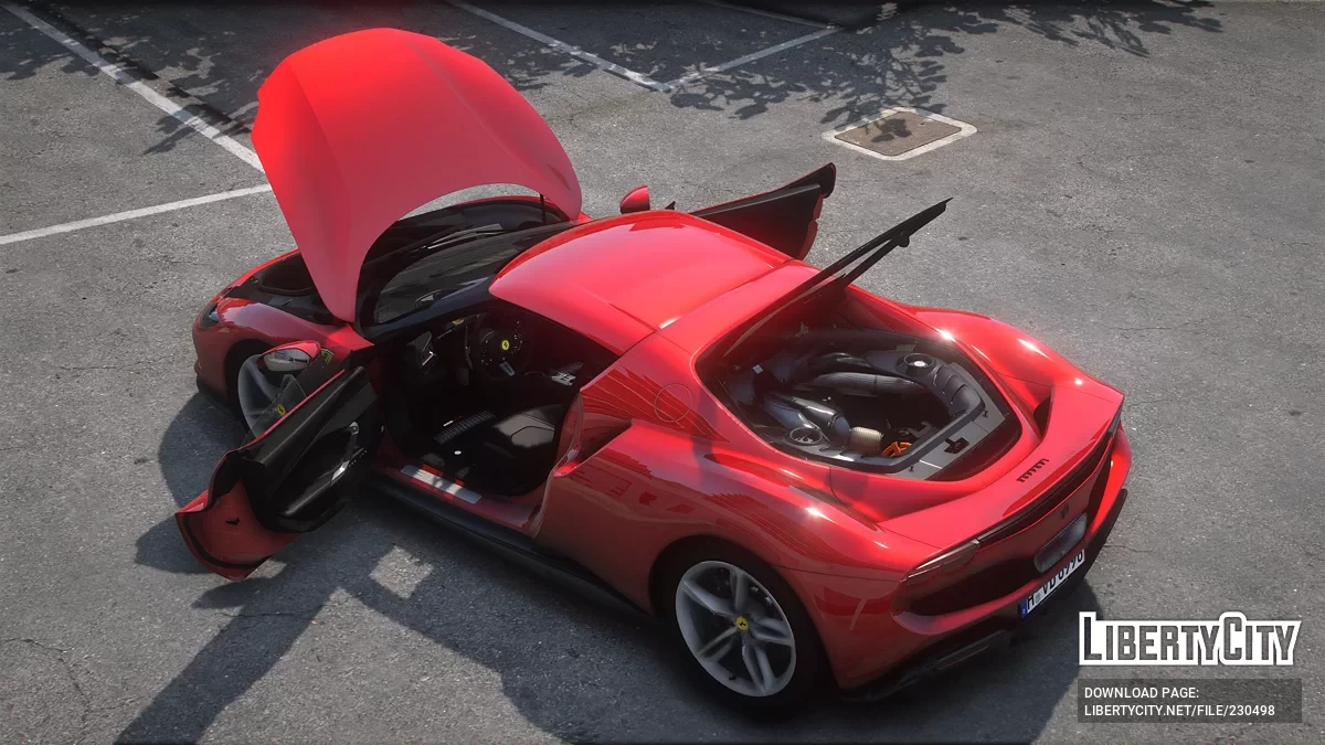 Ferrari 296 GTB 2022 / GTA 5