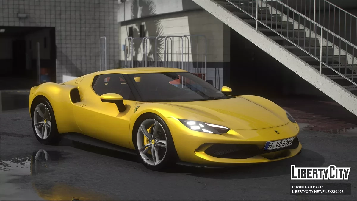 Ferrari 296 GTB 2022 / GTA 5