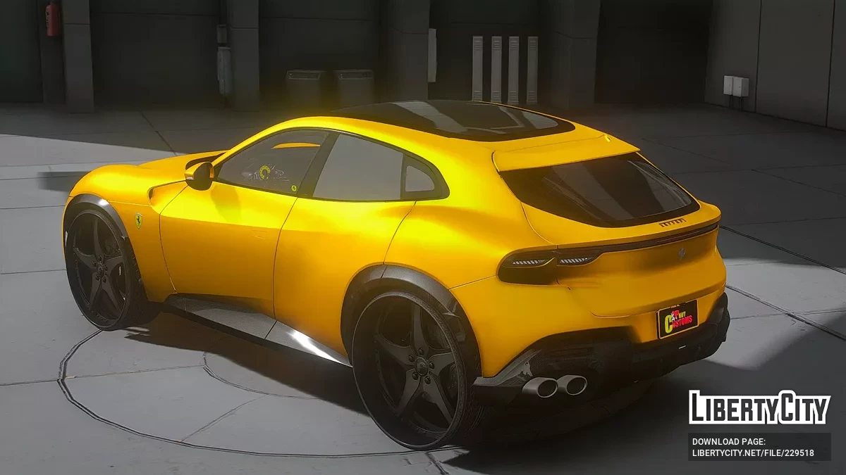 Kustom Ferrari Purosangue 2023 / GTA 5