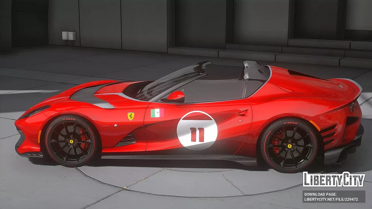 Ferrari 812 Competizione Aperta Maßgeschneidert / GTA 5