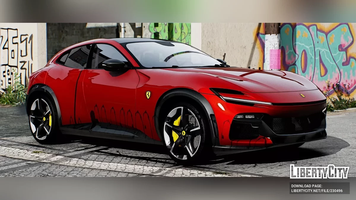 Ferrari Purosangue 2023 / GTA 5