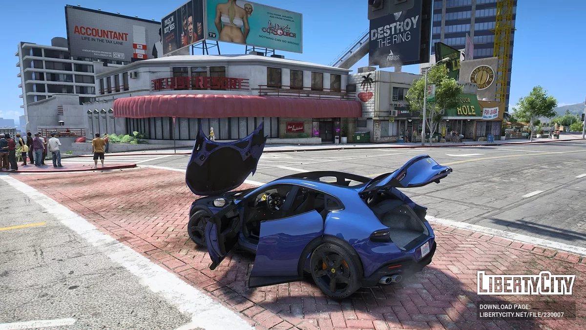 Ferrari Purosangue v1.0 / GTA 5