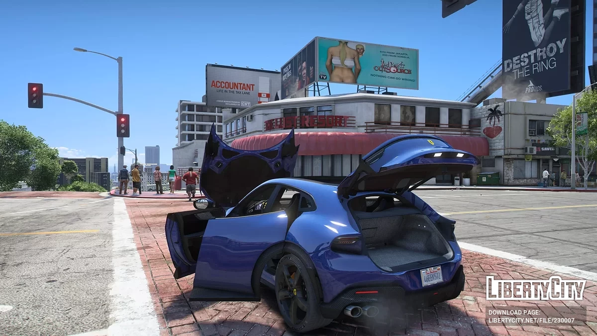 Ferrari Purosangue v1.0 / GTA 5